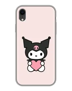 Чохол для iPhone Xr з картинкою «Kuromi та серце» Чохол для iPhone Xr з картинкою «Kuromi та серце»