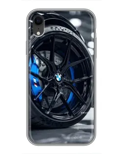Чохол для iPhone Xr з картинкою «Колесо BMW зблизька» Чохол для iPhone Xr з картинкою «Колесо BMW зблизька»