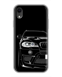 Чохол для iPhone Xr з картинкою «Темний силует BMW» Чохол для iPhone Xr з картинкою «Темний силует BMW»