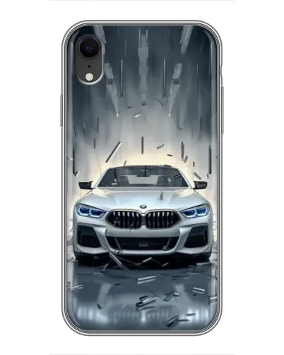 Чохол для iPhone Xr з картинкою «BMW у світлі фар»