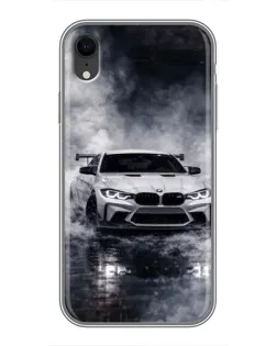 Чохол для iPhone Xr з картинкою «BMW крізь туман» Чохол для iPhone Xr з картинкою «BMW крізь туман»
