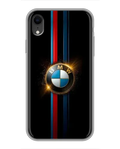 Чохол для iPhone Xr з картинкою «BMW M-Power неон»