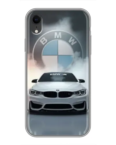 Чохол для iPhone Xr з картинкою «BMW в білому диму» Чохол для iPhone Xr з картинкою «BMW в білому диму»