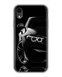 Чохол для iPhone Xr з картинкою «Чорна BMW — профіль» Чохол для iPhone Xr з картинкою «Чорна BMW — профіль»