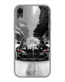 Чохол для iPhone Xr з картинкою «BMW — акварельний дрифт» Чохол для iPhone Xr з картинкою «BMW — акварельний дрифт»