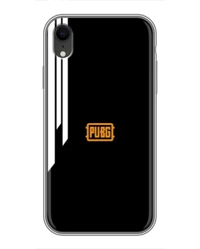 Чехол для iPhone Xr с картинкой «PUBG — вертикальные линии»