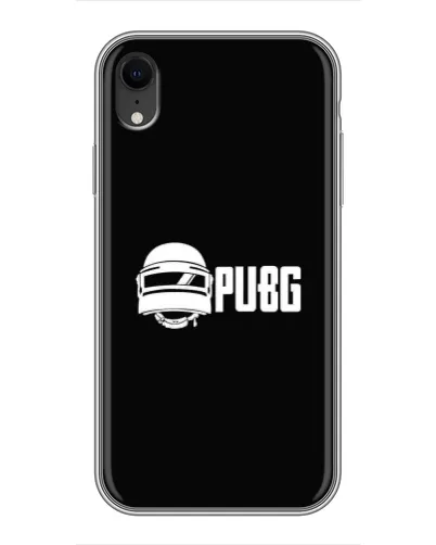 Чехол для iPhone Xr с картинкой «PUBG — классический лого»