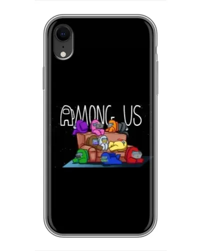 Чехол для iPhone Xr с картинкой «Логотип Among Us» Чехол для iPhone Xr с картинкой «Логотип Among Us»