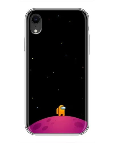 Чехол для iPhone Xr с картинкой «Одинокий герой на планете» Чехол для iPhone Xr с картинкой «Одинокий герой на планете»