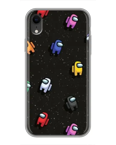 Чехол для iPhone Xr с картинкой «Космический паттерн Among Us» Чехол для iPhone Xr с картинкой «Космический паттерн Among Us»