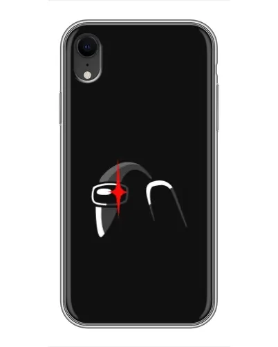 Чехол для iPhone Xr с картинкой «Among Us шлем» Чехол для iPhone Xr с картинкой «Among Us шлем»