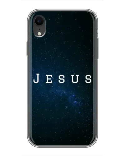 Чохол для iPhone Xr з картинкою «Зоряне небо Jesus»