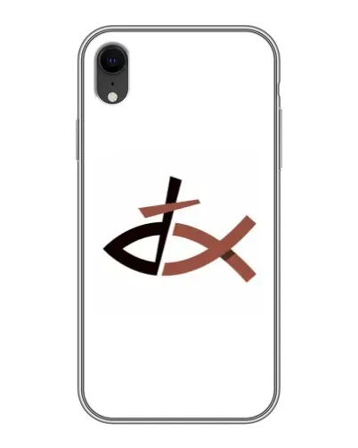 Чохол для iPhone Xr з картинкою «Риба та хрест»