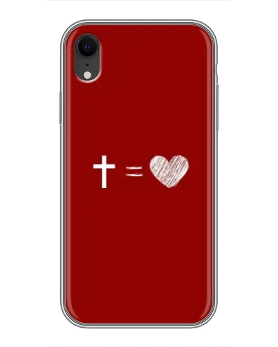 Чехол для iPhone Xr с картинкой «Уравнение любви» Чехол для iPhone Xr с картинкой «Уравнение любви»