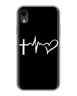 Чехол для iPhone Xr с картинкой «Пульс веры»