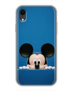 Чохол для iPhone Xr з картинкою «Міккі виглядає»