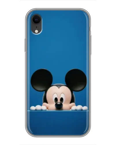 Чохол для iPhone Xr з картинкою «Міккі виглядає»