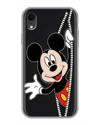 Чохол для iPhone Xr з картинкою «Міккі розсуває стіни»