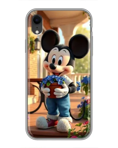 Чохол для iPhone Xr з картинкою «Міккі садівник»