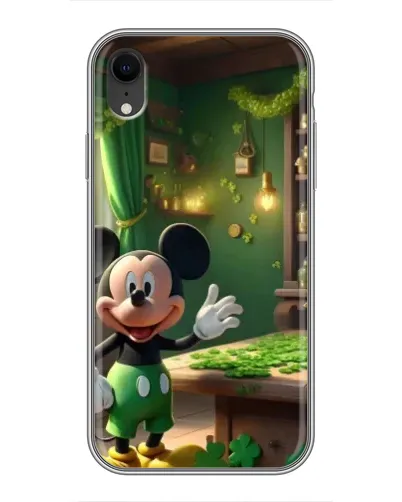 Чохол для iPhone Xr з картинкою «Міккі в майстерні»