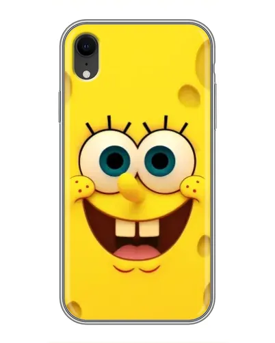 Чехол для iPhone Xr с картинкой «Губка Боб улыбка» Чехол для iPhone Xr с картинкой «Губка Боб улыбка»