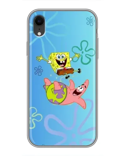 Чехол для iPhone Xr с картинкой «Спанч Боб и Патрик» Чехол для iPhone Xr с картинкой «Спанч Боб и Патрик»