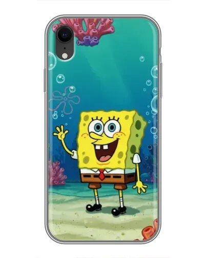 Чехол для iPhone Xr с картинкой «Подводный привет» Чехол для iPhone Xr с картинкой «Подводный привет»