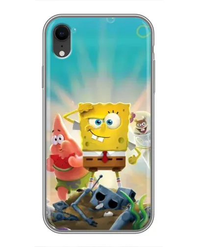 Чехол для iPhone Xr с картинкой «Спанч Боб победитель» Чехол для iPhone Xr с картинкой «Спанч Боб победитель»