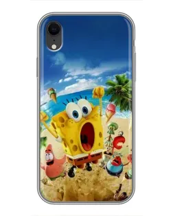 Чехол для iPhone Xr с картинкой «Развлечения на пляже»