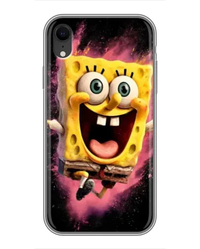 Чехол для iPhone Xr с картинкой «Взрывной Спанч Боб» Чехол для iPhone Xr с картинкой «Взрывной Спанч Боб»