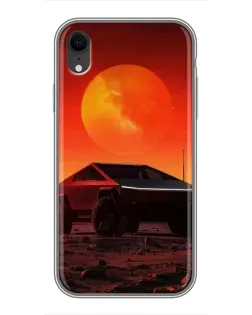 Чохол для iPhone Xr з картинкою «Cybertruck на Марсі» Чохол для iPhone Xr з картинкою «Cybertruck на Марсі»