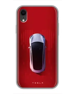 Чохол для iPhone Xr з картинкою «Tesla Top View» Чохол для iPhone Xr з картинкою «Tesla Top View»