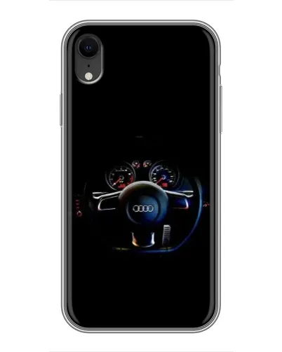 Чохол для iPhone Xr з картинкою «Салон Audi — кермо» Чохол для iPhone Xr з картинкою «Салон Audi — кермо»