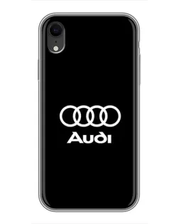 Чохол для iPhone Xr з картинкою «Класичне лого Audi» Чохол для iPhone Xr з картинкою «Класичне лого Audi»