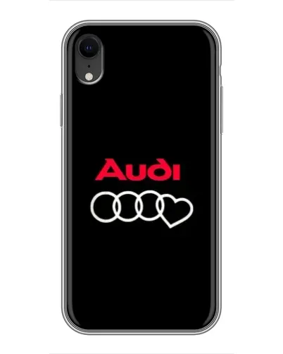 Чохол для iPhone Xr з картинкою «Логотип Audi Heart» Чохол для iPhone Xr з картинкою «Логотип Audi Heart»