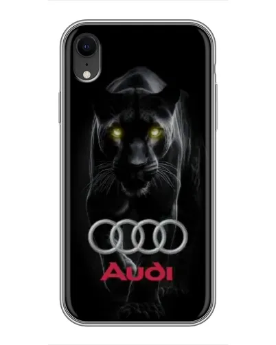 Чохол для iPhone Xr з картинкою «Пантера та Audi» Чохол для iPhone Xr з картинкою «Пантера та Audi»