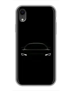 Чохол для iPhone Xr з картинкою «Погляд Audi у темряві»