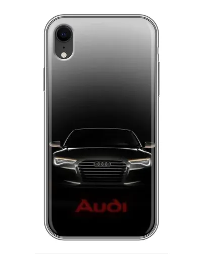 Чохол для iPhone Xr з картинкою «Audi — градієнтний контур» Чохол для iPhone Xr з картинкою «Audi — градієнтний контур»
