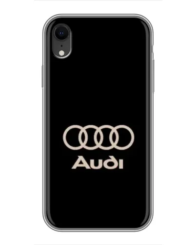 Чохол для iPhone Xr з картинкою «Audi — золотий логотип» Чохол для iPhone Xr з картинкою «Audi — золотий логотип»