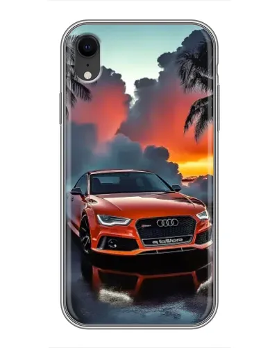 Чохол для iPhone Xr з картинкою «Audi — захід сонця» Чохол для iPhone Xr з картинкою «Audi — захід сонця»
