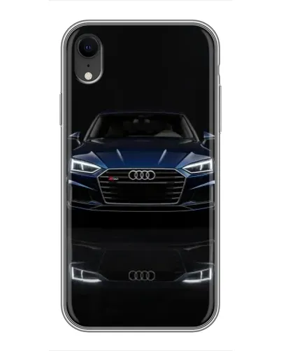Чохол для iPhone Xr з картинкою «Audi — нічне відображення» Чохол для iPhone Xr з картинкою «Audi — нічне відображення»