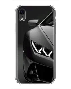 Чехол для iPhone Xr с картинкой «Lamborghini фары детализация» Чехол для iPhone Xr с картинкой «Lamborghini фары детализация»