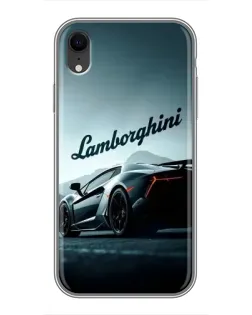 Чехол для iPhone Xr с картинкой «Классическая надпись Lamborghini» Чехол для iPhone Xr с картинкой «Классическая надпись Lamborghini»