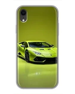 Чехол для iPhone Xr с картинкой «Салатовый Lamborghini Huracan» Чехол для iPhone Xr с картинкой «Салатовый Lamborghini Huracan»