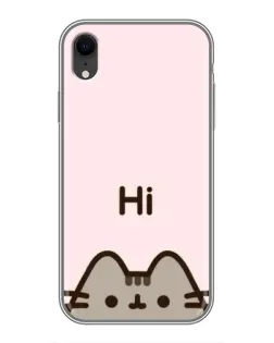 Чохол для iPhone Xr з картинкою «Пушин каже Hi»