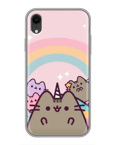 Чехол для iPhone Xr с картинкой «Единорог Pusheen»