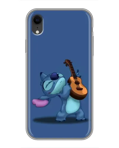 Чехол для iPhone Xr с картинкой «Стич с укулеле»