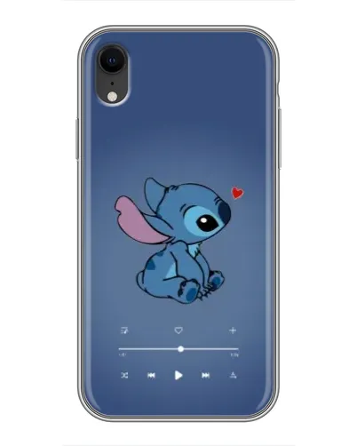 Чехол для iPhone Xr с картинкой «Музыкальный Stitch»