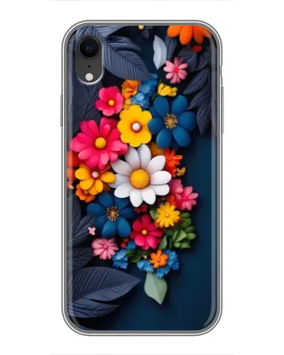 Чохол для iPhone Xr з картинкою «Квіткова феєрія»
