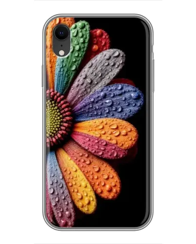 Чохол для iPhone Xr з картинкою «Райдужна квітка»